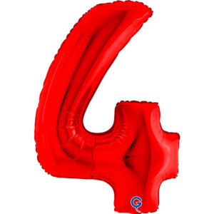 Number 4 Red 40inc
