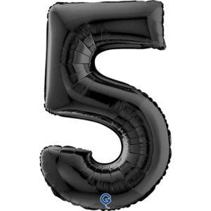 Number 5 Black 26inc