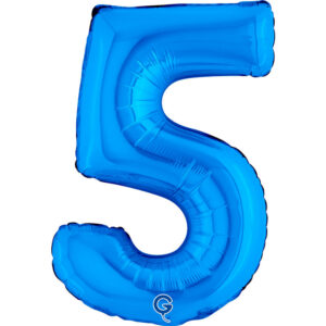 Number 5 Blue 14inc
