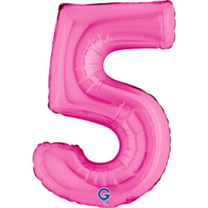 Number 5 Fuxia 14inc