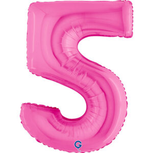Number 5 Fuxia 40inc