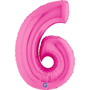 Number 6 Fuxia 40inc
