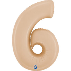 Number 6 Satin Nude 40inc