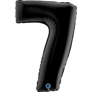 Number 7 Black 40inc