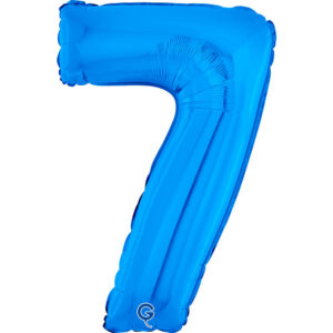 Number 7 Blue 26inc