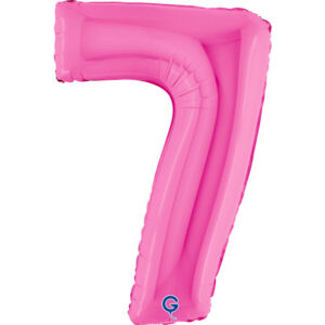 Number 7 Fuxia 40inc