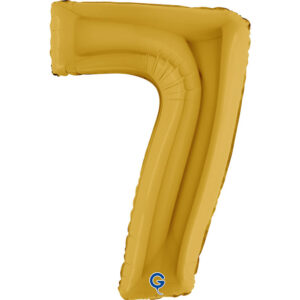 Number 7 Gold 5 40inc