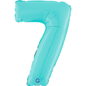 Number 7 Pastel Blue 26inc