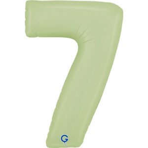 Number 7 Satin Olive Green 26inc
