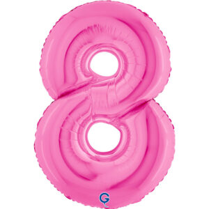 Number 8 Fuxia 40inc