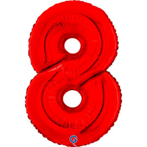 Number 8 Red 26inc