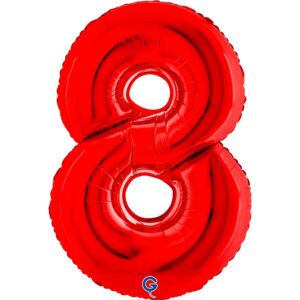 Number 8 Red 40inc