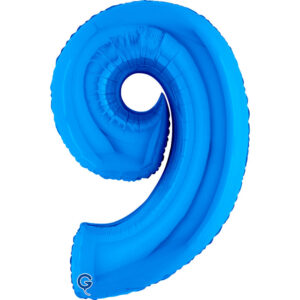 Number 9 Blue 40inc