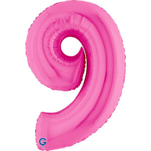 Number 9 Fuxia 40inc