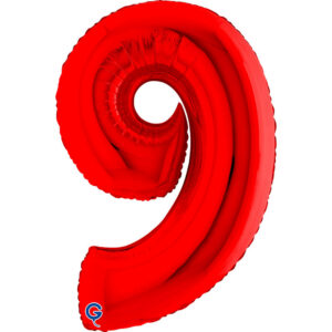 Number 9 Red 40inc