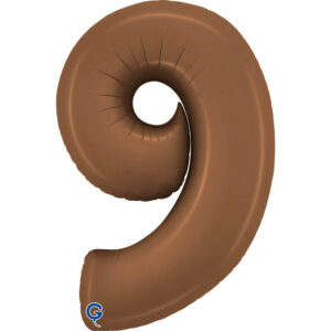 Number 9 Satin Chocolate 40inc