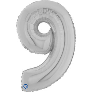 Number 9 Silver 07inc
