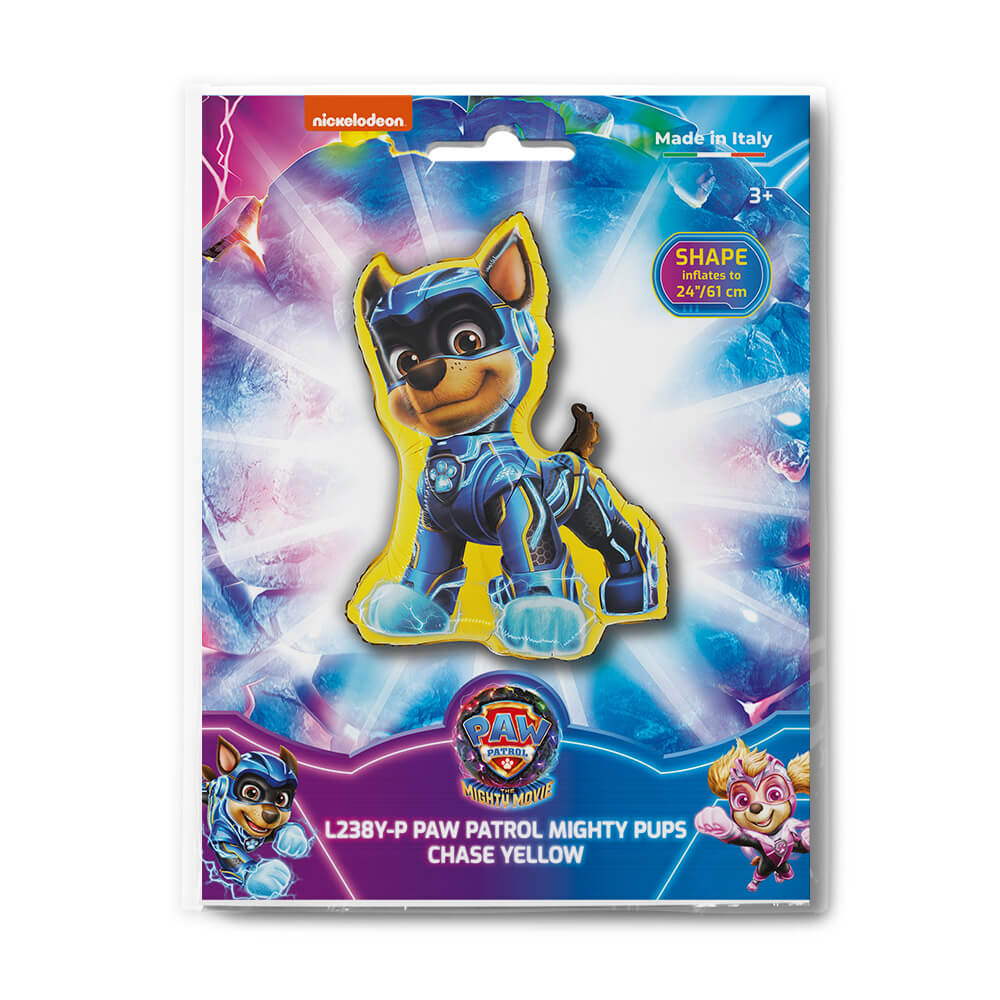 Paw Patrol Mighty Pups - Chase Yellow - Afbeelding 2