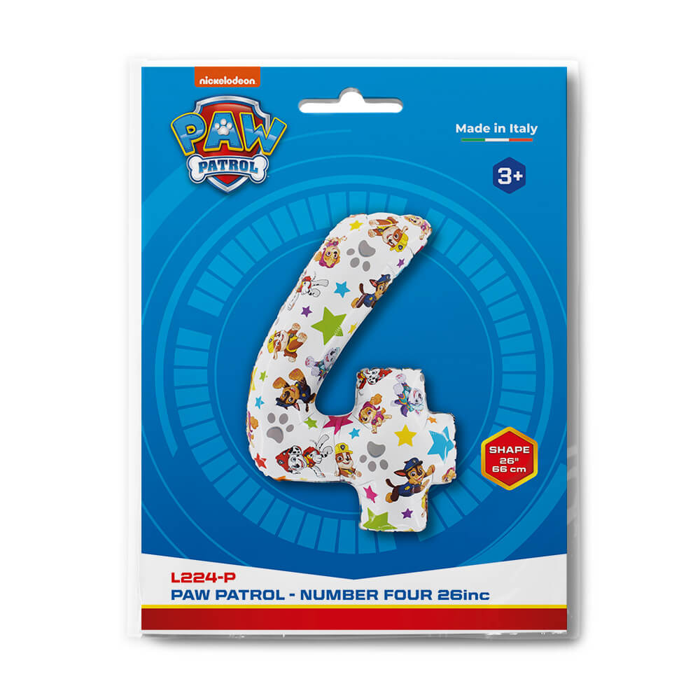 Paw Patrol - Number Four 26inc - Afbeelding 2