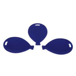 Primary Blue Balloon Shape Weights (overdoos 1000 (20x50))