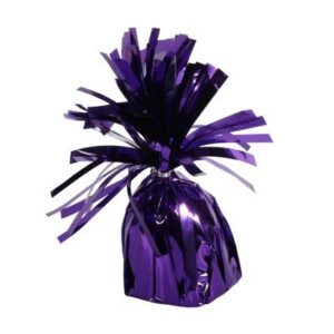Purple Foil Balloon Weight (doos 72)