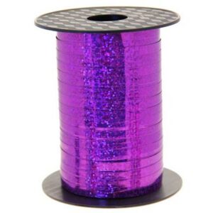 Purple Holographic Curling Ribbon (doos 5 rollen)