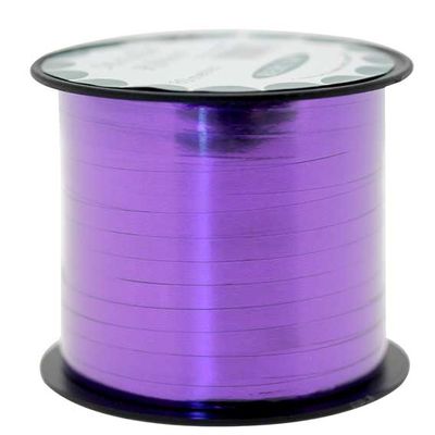 Purple Metallic curling Ribbon (80m) (doos 20 rollen)