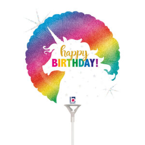 R09 Glitter Unicorn Birthday