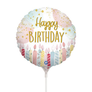 R09 Happy Birthday Candle