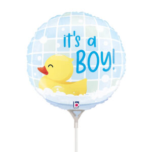 R09 It's A Boy Rubber Ducky