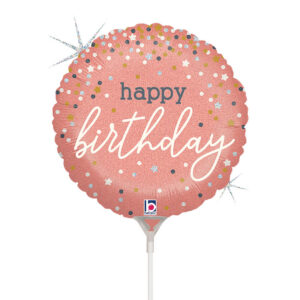 R09 Rose Gold Confetti B-Day
