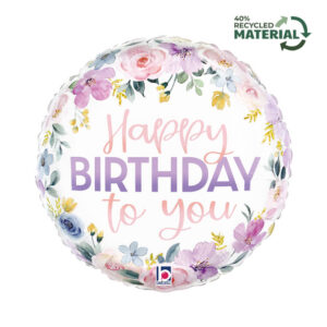 R18 Floral Watercolor Birthday
