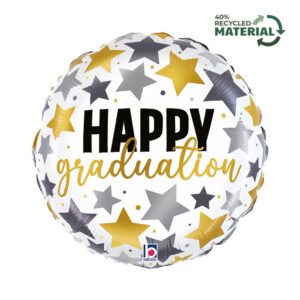 R18 Graduation Metallic Stars