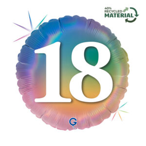 R18 Happy 18 Colourful Rainbow