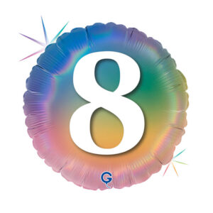 R18 Happy 8 Colourful Rainbow