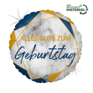 R18 Marble Mate Geburtstag Blue