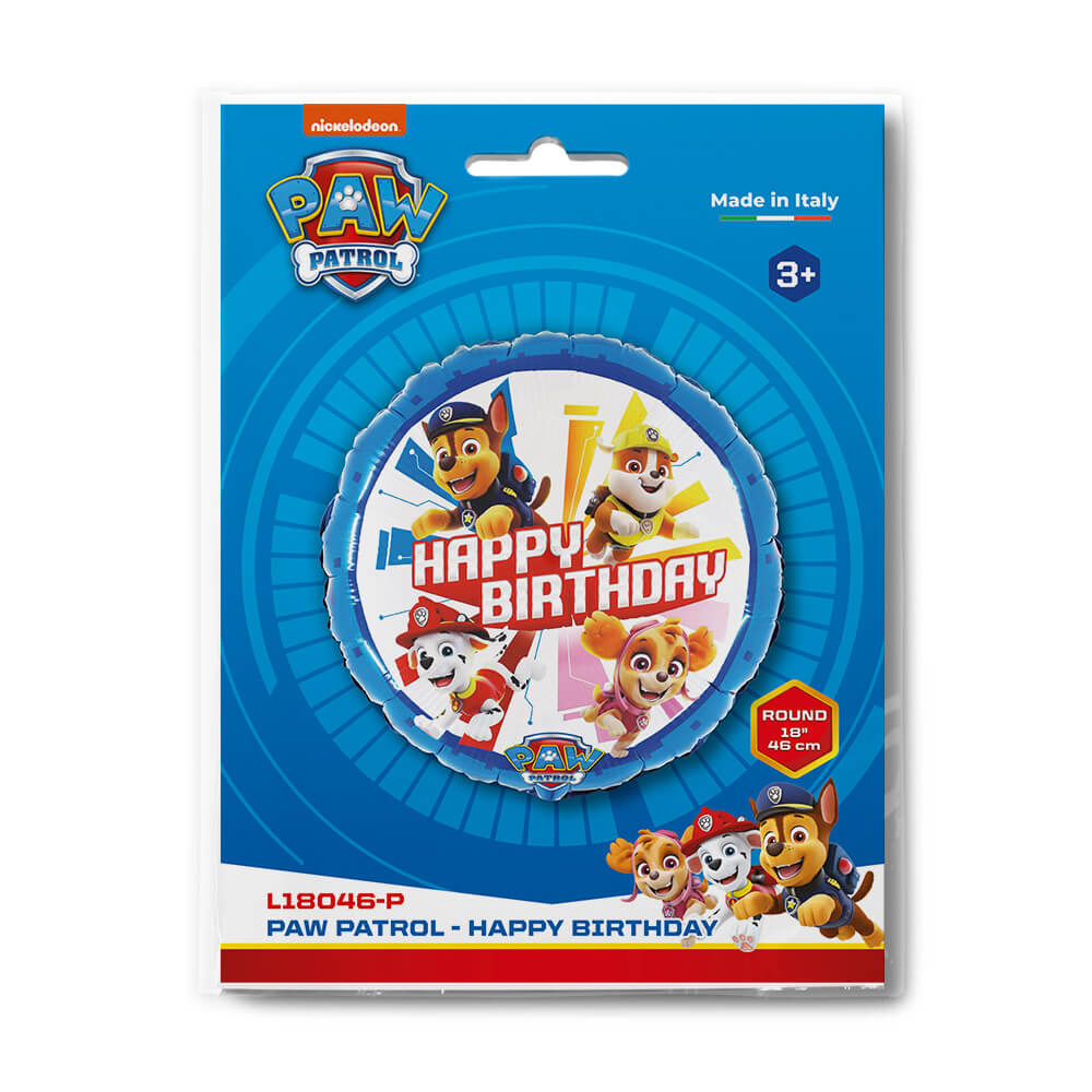 R18 Paw Patrol - Happy Birthday - Afbeelding 2