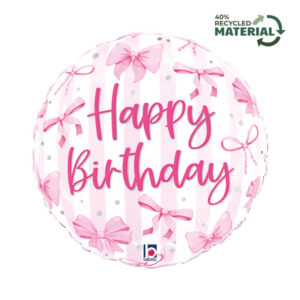 R18 Pretty Pink Bow Birthday