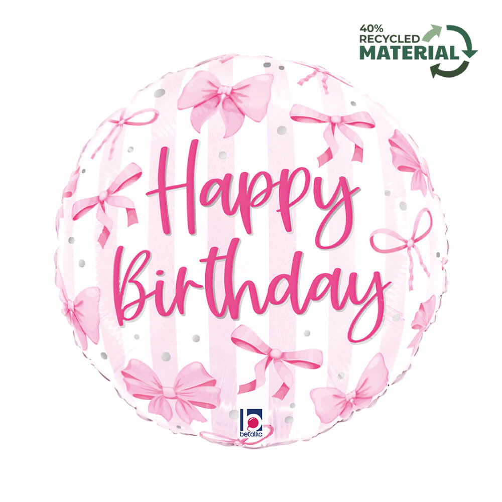 R18 Pretty Pink Bow Birthday