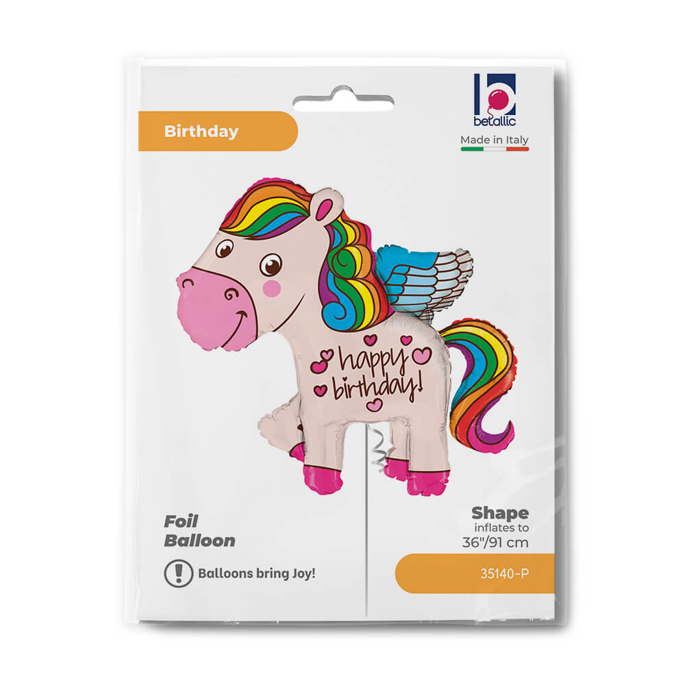 Rainbow Birthday Pony - Afbeelding 2