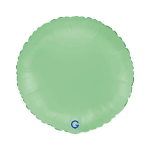 Round 18inc Matte Green
