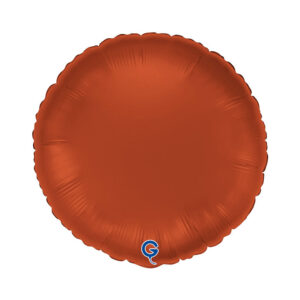 Round 18inc Satin Brick Red
