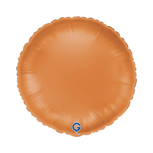 Round 18inc Satin Caramel