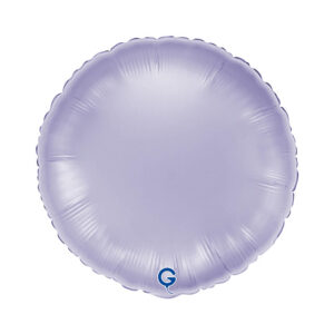 Round 18inc Satin Lilac