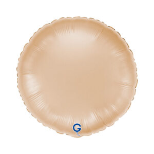 Round 18inc Satin Nude