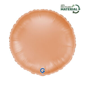 Round 18inc Satin Peach