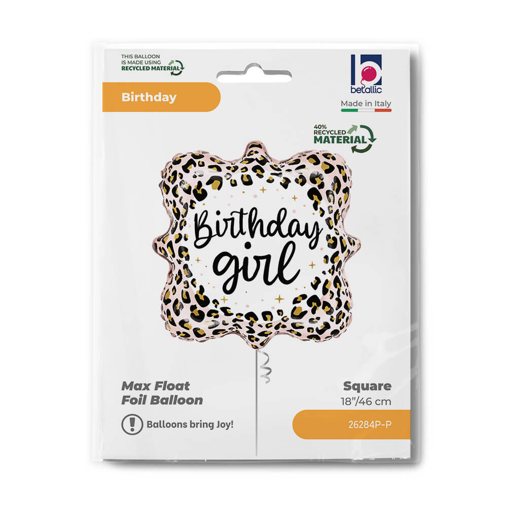 SF18 Satin Leopard Bday Girl - Afbeelding 2