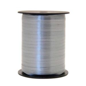 Silver Curling Ribbon (doos 5 rollen)