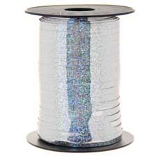 Silver Holographic Curling Ribbon (doos 5 rollen)