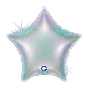 Star 04inc Glitter Holographic Silver